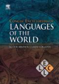 Concise encyclopedia of languages of the world