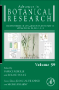 Biosynthesis of vitamins in plants pt. B Vitamins B6, B8, B9, C, E, K