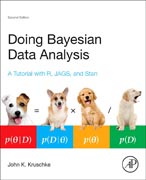 Doing Bayesian data analysis: a tutorial with R, JAGS, and Stan