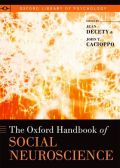 The oxford handbook of social neuroscience