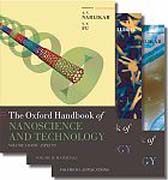 Oxford handbook of nanoscience and technology: three-volume set