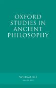 Oxford studies in ancient philosophy, volume 41