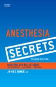 Anesthesia secrets