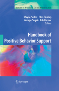 Handbook of positive behavior support