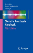 Obstetric anesthesia handbook