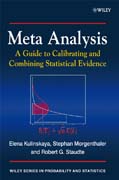 Meta analysis: a guide to calibrating and combining statistical evidence