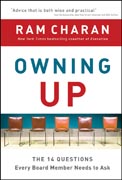 Owning up: the 14 questions every board member needs to ask