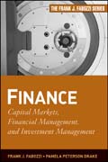 Finance: financial markets, business finance, and asset management