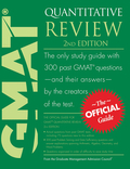 The official guide for GMAT quantitative review