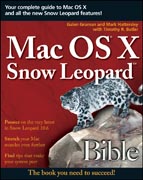 Mac OS X snow Leopard bible