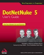 DotNetNuke 5 user's guide: get your website up and running