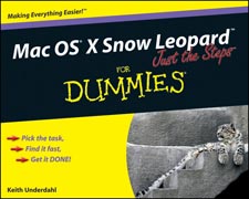 Mac OS X snow Leopard just the steps for dummies