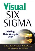 Visual Six Sigma: making data analysis lean