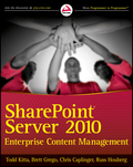 Sharepoint Server 2010 enterprise content management