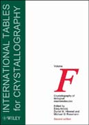 International tables for crystallography v. F