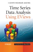 Time series data analysis using eviews