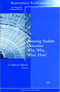 Assessing student outcomes: why, who, what, how? : new directions for institutional research, assessment supplement 2009