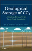 Geological storage of CO2: modeling approaches for large-scale simulation