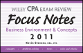 Wiley CPA examination review focus notes: business environment and concepts 2011