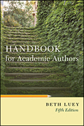 Handbook for academic authors