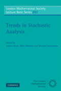 Trends in stochastic analysis