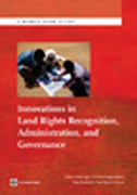 Innovations in land rights recognition, administration, and governance