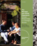 The marriage and family experience: intimate relationships in a changing society