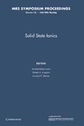 Solid State Ionics: Volume 135