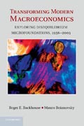 Transforming Modern Macroeconomics: Exploring Disequilibrium Microfoundations, 1956–2003