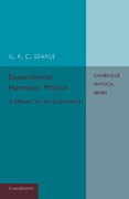 Experimental Harmonic Motion: A Manual for the Laboratory