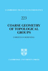 Coarse Geometry of Topological Groups