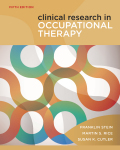 Clinical research in occupational therapy