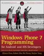 Windows Phone 7 programming for Android and iOS developers