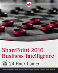 SharePoint 2010 business intelligence 24-hour trainer