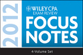 Wiley CPA exam review focus notes 2012