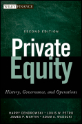 Private equity: history, governance, and operations