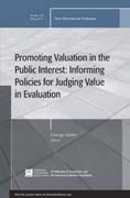 Promoting value in the public interest: informing policies for judging value in evaluation