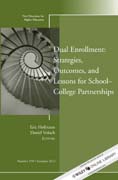 Dual enrollment: strategies, outcomes, and lessons for school-college partnerships, HE v. 158