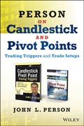 Person on Candlestick and Pivot Points