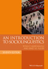 An Introduction to Sociolinguistics