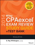 Wiley CPAexcel Exam Review 2014 Study Guide + Test Bank