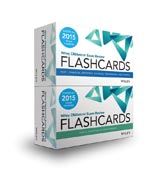 Wiley CMAexcelExam Review 2015 Flashcards: CMA Exam Review Complete Set