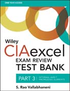 Wiley CIAexcel Exam Review Test Bank 2015: Part 3, Internal Audit Knowledge Elements