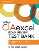 Wiley CIAexcel Exam Review 2015 Test Bank: Complete Set