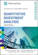 Quantitative Investment Analysis Workbook