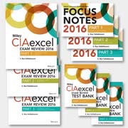 Wiley CIAexcel Exam Review 2016: Complete Set