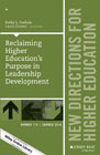 Reclaiming Higher Education´s Purpose in Leadership Development, HE174