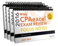 Wiley CPAexcel Exam Review July 2016 Focus Notes: Set