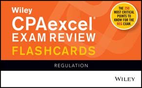 Wiley CPAexcel Exam Review Flashcards: Regulation