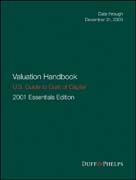 Valuation Handbook: U.S. Guide to Cost of Capital 2001